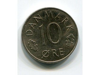DÁNSKO. 10 öre 1981.