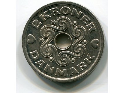 DÁNSKO. 2 kroner 2005.