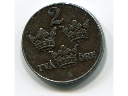 ŠVÉDSKO. 2 öre 1947.