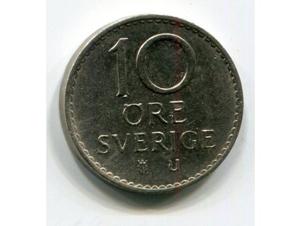 ŠVÉDSKO. 10 öre 1966.