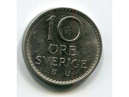 ŠVÉDSKO. 10 öre 1969.