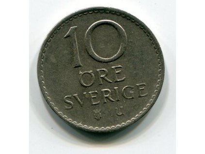 ŠVÉDSKO. 10 öre 1971.