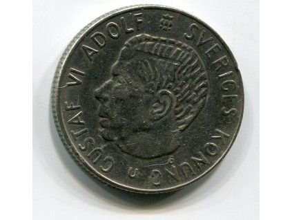 ŠVÉDSKO. 1 krona 1973.