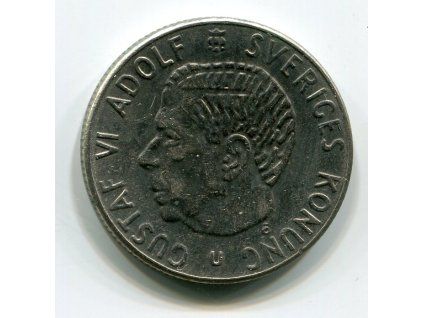 ŠVÉDSKO. 1 krona 1969.