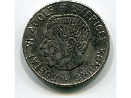 ŠVÉDSKO. 1 krona 1971.