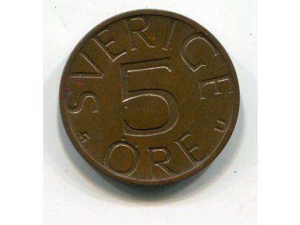 ŠVÉDSKO. 5 öre 1978. KM-849
