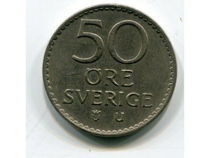 ŠVÉDSKO. 50 öre 1964.
