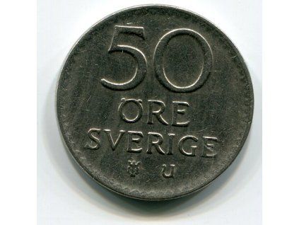 ŠVÉDSKO. 50 öre 1964.