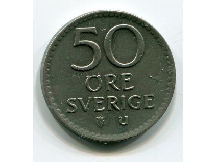 ŠVÉDSKO. 50 öre 1965.