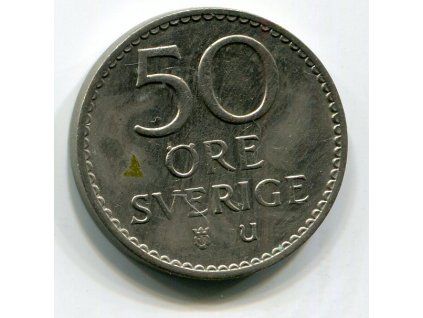 ŠVÉDSKO. 50 öre 1966.