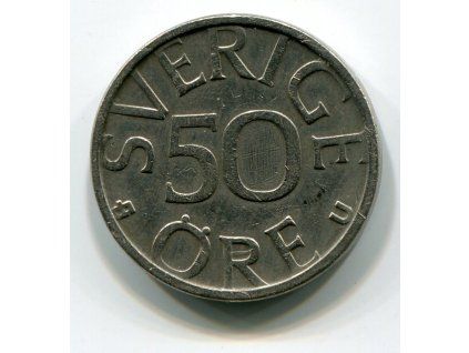 ŠVÉDSKO. 50 öre 1979.