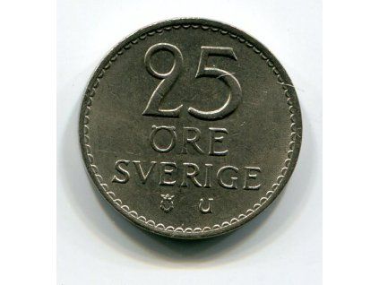 ŠVÉDSKO. 25 öre 1967.