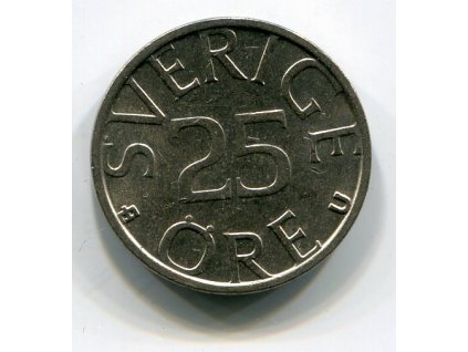 ŠVÉDSKO. 25 öre 1981.