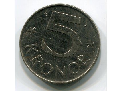 ŠVÉDSKO. 5 kronor 1983.