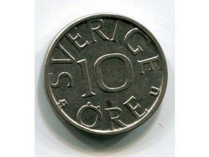 ŠVÉDSKO. 10 öre 1978.