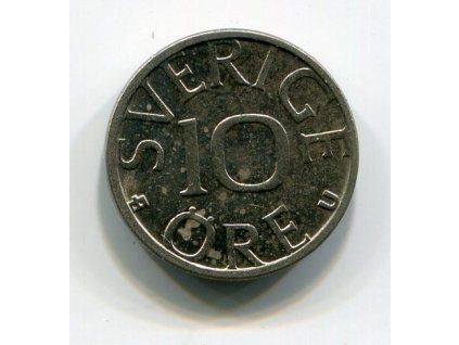 ŠVÉDSKO. 10 öre 1983.