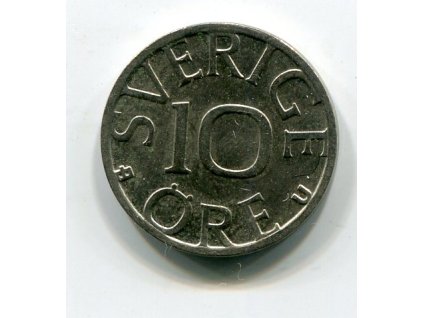 ŠVÉDSKO. 10 öre 1985.