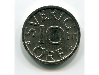 ŠVÉDSKO. 10 öre 1986.