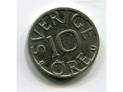 ŠVÉDSKO. 10 öre 1986.