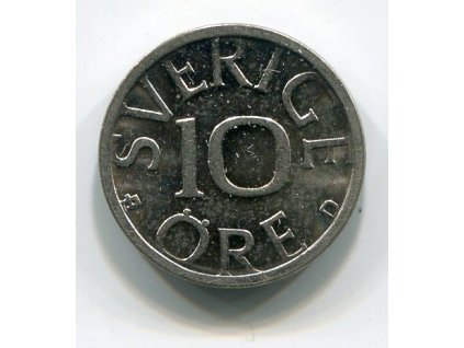 ŠVÉDSKO. 10 öre 1990.