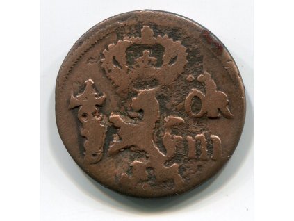 ŠVÉDSKO. 1/6 öre 1671.