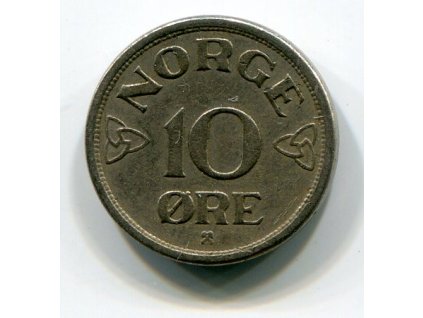 NORSKO. 10 öre 1951.
