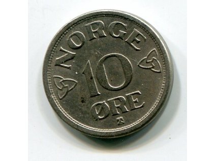 NORSKO. 10 öre 1952.
