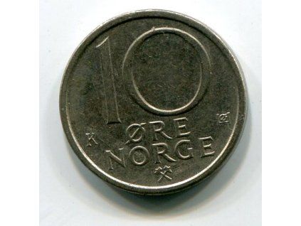 NORSKO. 10 öre 1986.