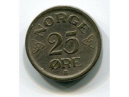 NORSKO. 25 öre 1952.