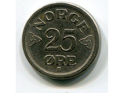 NORSKO. 25 öre 1954.