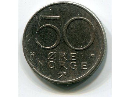 NORSKO. 50 öre 1982. KM-418.