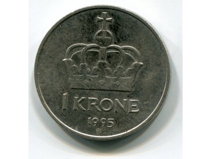 NORSKO. 1 krone 1995.