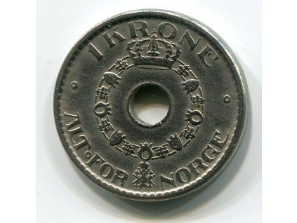 NORSKO. 1 krone 1950. KM-385