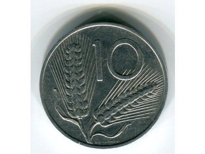 ITÁLIE. 10 lire 1978.