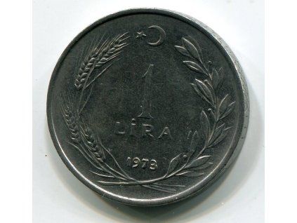 TURECKO. 1 lira 1973. KM-889a.2