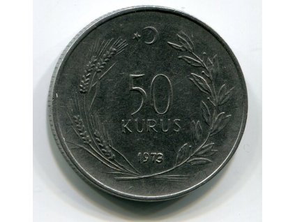 TURECKO. 50 kurus 1973. KM-899
