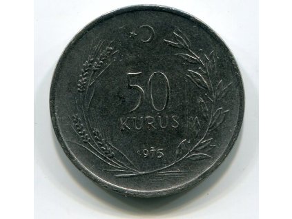 TURECKO. 50 kurus 1975.