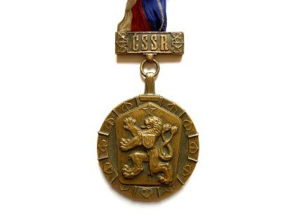 ČSSR. Insignie předsedy Městského / Obecního národního výboru.