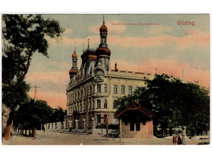 HODONÍN / Göding. Deutsche-Landes-Oberrealschule.
