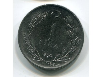 TURECKO. 1 lira 1960.