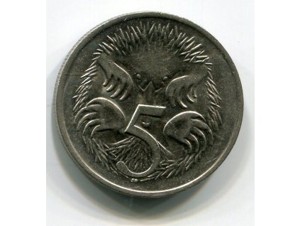AUSTRÁLIE. 5 cents 1976. KM-64.