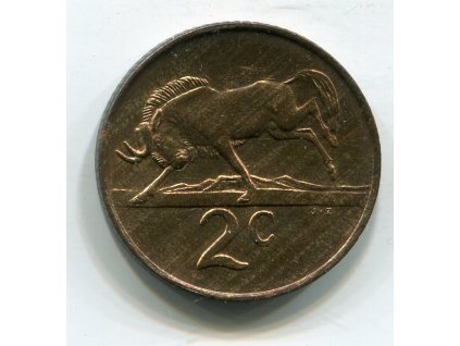 JIHOAFRICKÁ REPUBLIKA. 2 cents 1985.