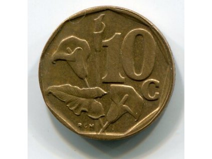 JIHOAFRICKÁ REPUBLIKA. 10 cents 1996.