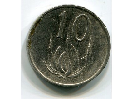 JIHOAFRICKÁ REPUBLIKA. 10 cents 1988.