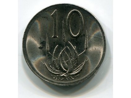 JIHOAFRICKÁ REPUBLIKA. 10 cents 1989.