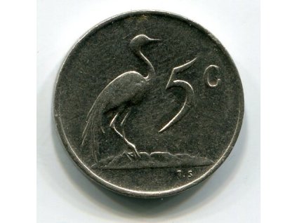 JIHOAFRICKÁ REPUBLIKA. 5 cents 1970.