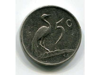 JIHOAFRICKÁ REPUBLIKA. 5 cents 1974.