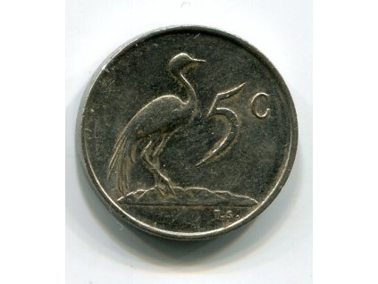JIHOAFRICKÁ REPUBLIKA. 5 cents 1981.