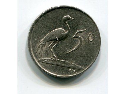 JIHOAFRICKÁ REPUBLIKA. 5 cents 1982.