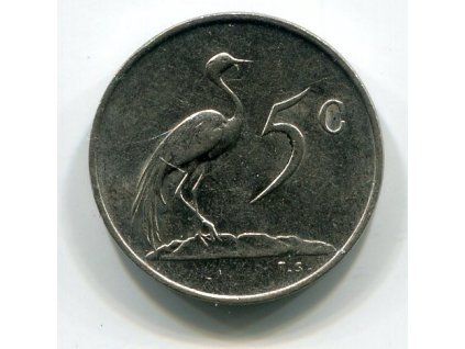 JIHOAFRICKÁ REPUBLIKA. 5 cents 1983.